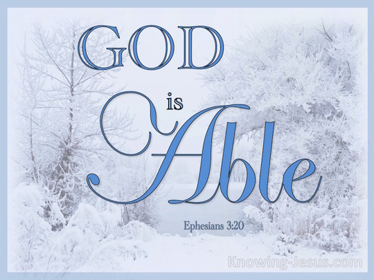 The abundance of God